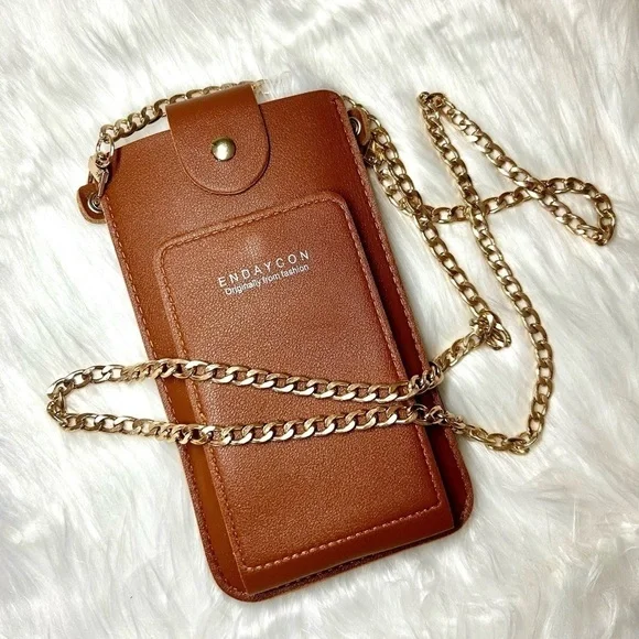 🤎 Brown Cell Phone Crossbody - Picture 5 of 5